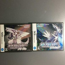Nintendo DS Pokemon Diamant & Perle 2 Spiele Set Japan NDS