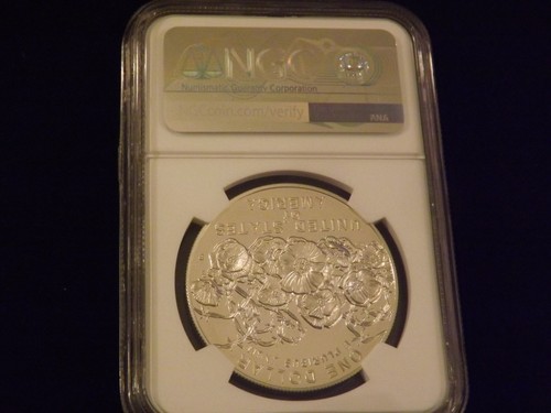 2018-P $1 WORLD WAR I CENTENNIAL Early Releases NGC MS 70 - Picture 2 of 2