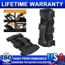 2PC Roll Bar Grab Handles Grip Handle for Jeep Wrangler YJ TJ JK JL Gladiator JT