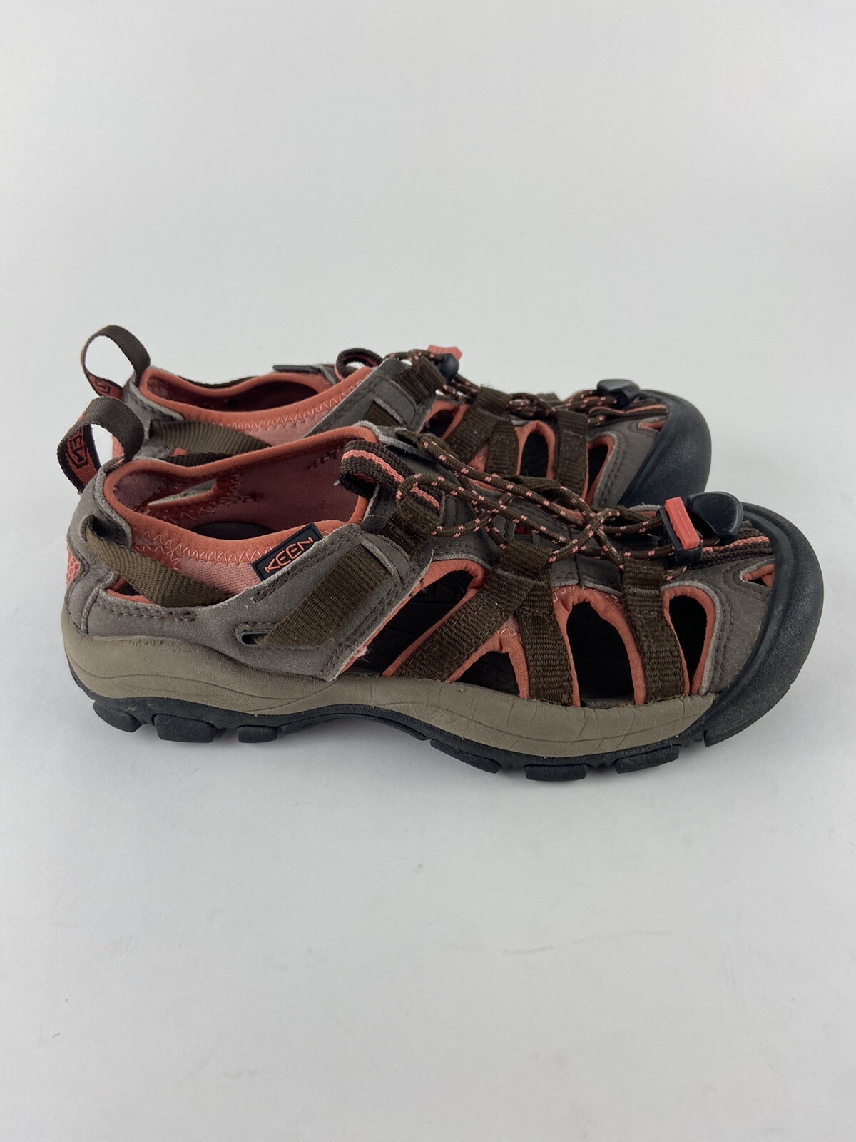 Sandali sportivi marroni Keen donna US 5 Newport H2 scarpe da trekking trail salmone