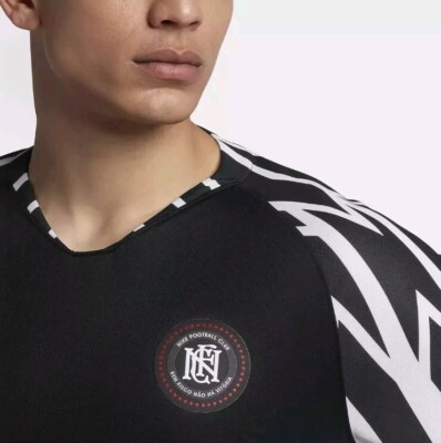 Nike F.C. Football Soccer Jersey Black/White Men's Sz 2XL NEW