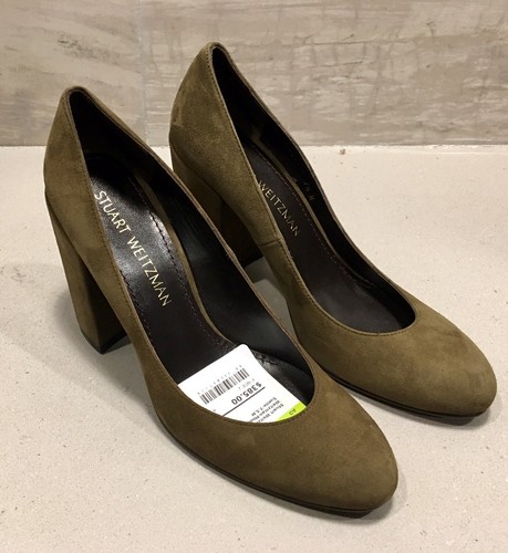 NIB Stuart Weitzman Moda Block Pumps 7.5 - Picture 6 of 9