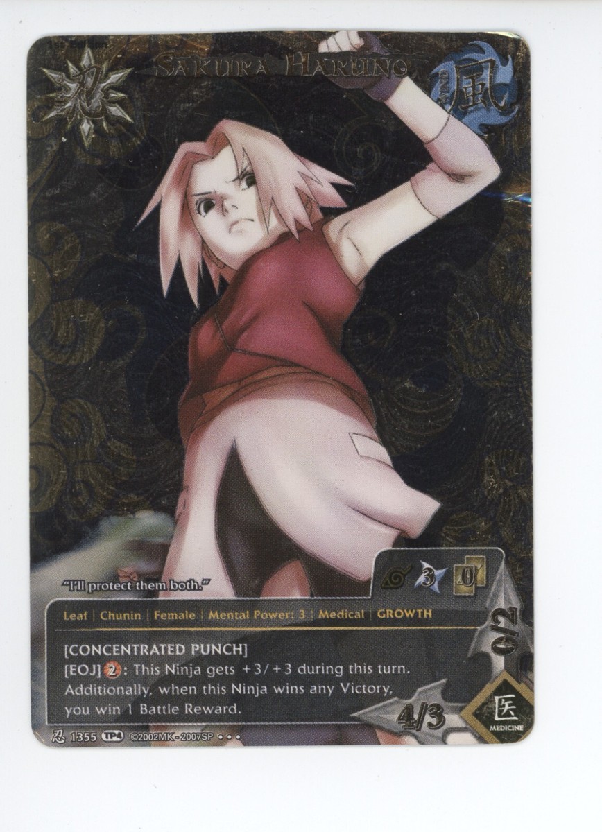 サクラ　No.1 Sakura Haruno Super Rare, Tournament Pack 4 1355, 1st