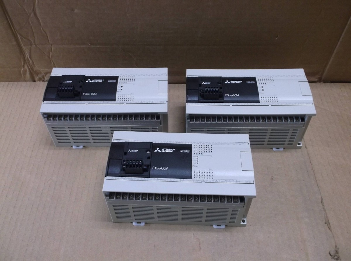 FX3G-60MT/ES-A Mitsubishi PLC 60-I/O CPU System With FX3G-485-BD