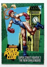 Nintendo Power Super Power Club SUPER STREET FIGHTER 2: Card #133 NIN