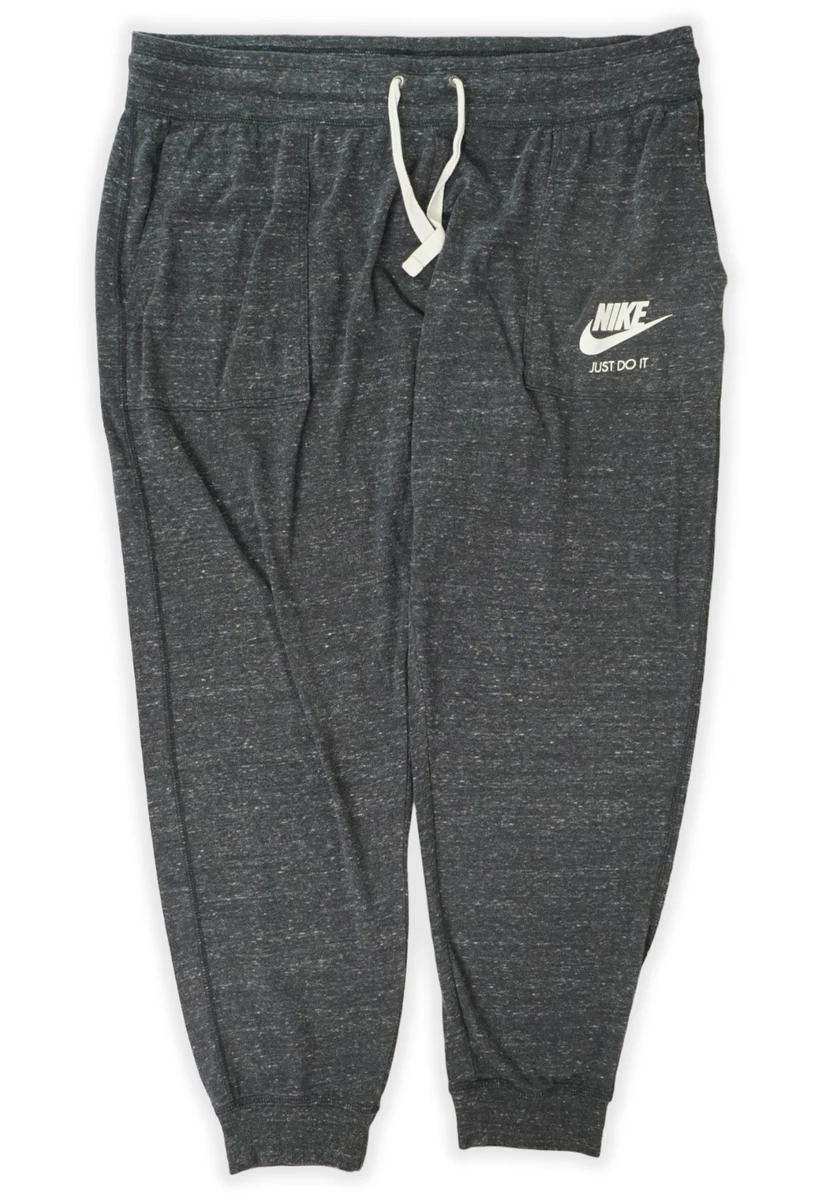 Nike tracksuit bottoms womens grey sale