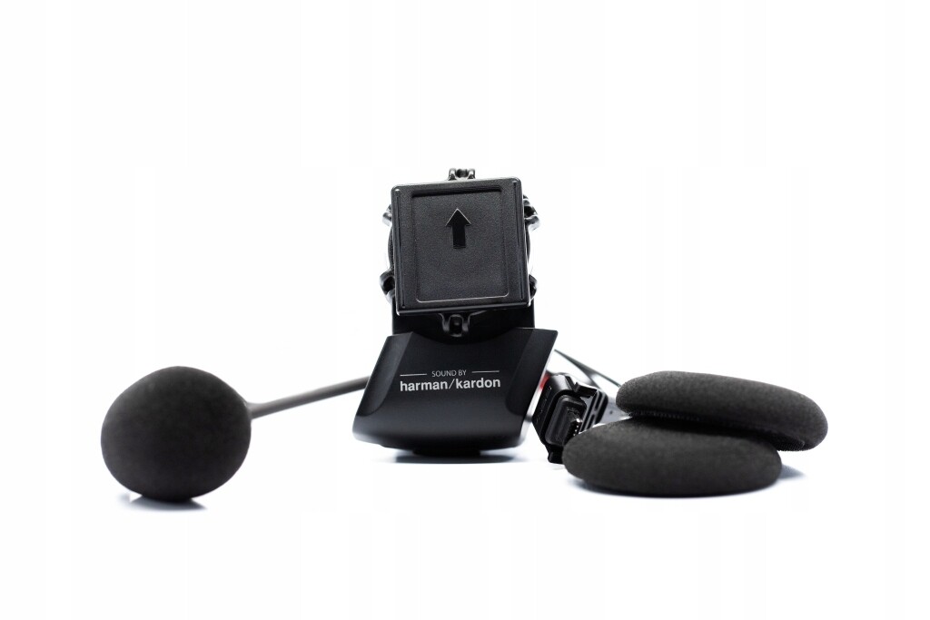 Kit installation interphone caméra 50C filaire avec micro haut-parleur noir