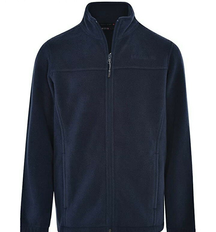 Swiss Alps Boys Full Zip Performance Polar Fleece Jacket