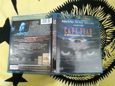 Cape Fear, il promontorio della paura, film in blu ray raro e da collezione!!!!!