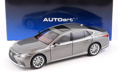 1:18 Autoart Lexus LS500h Sedan 2018 Manganese Luster Metallic 78867