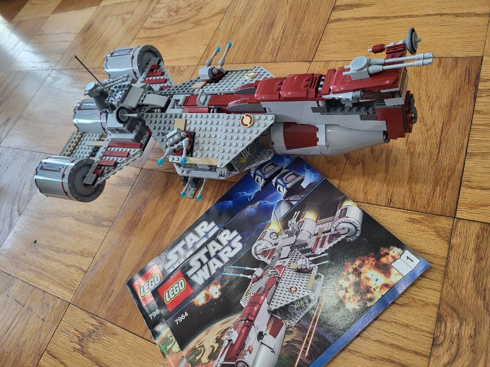 LEGO Star Wars: Republic Frigate (7964) COMPLETE. SHIP and Manual ONLY