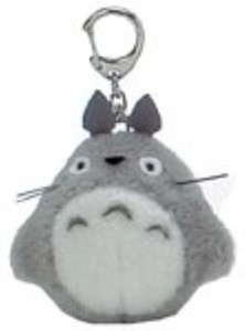 totoro keychain plush