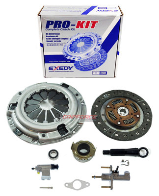 EXEDY CLUTCH KIT & MASTER & SLAVE CYL for 2001-2005 HONDA CIVIC COUPE SEDAN 1.7L