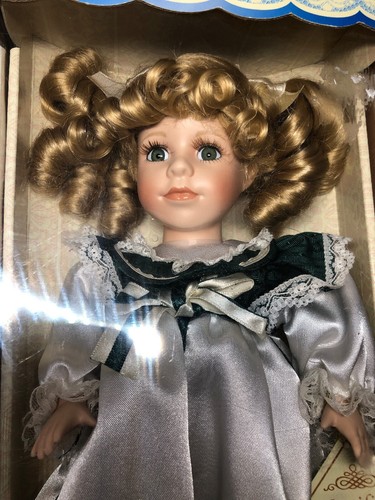 Collectors Choice Genuine Fine Bisque Porcelain Limited Edition Doll ~ 13" Tall - Picture 3 of 5
