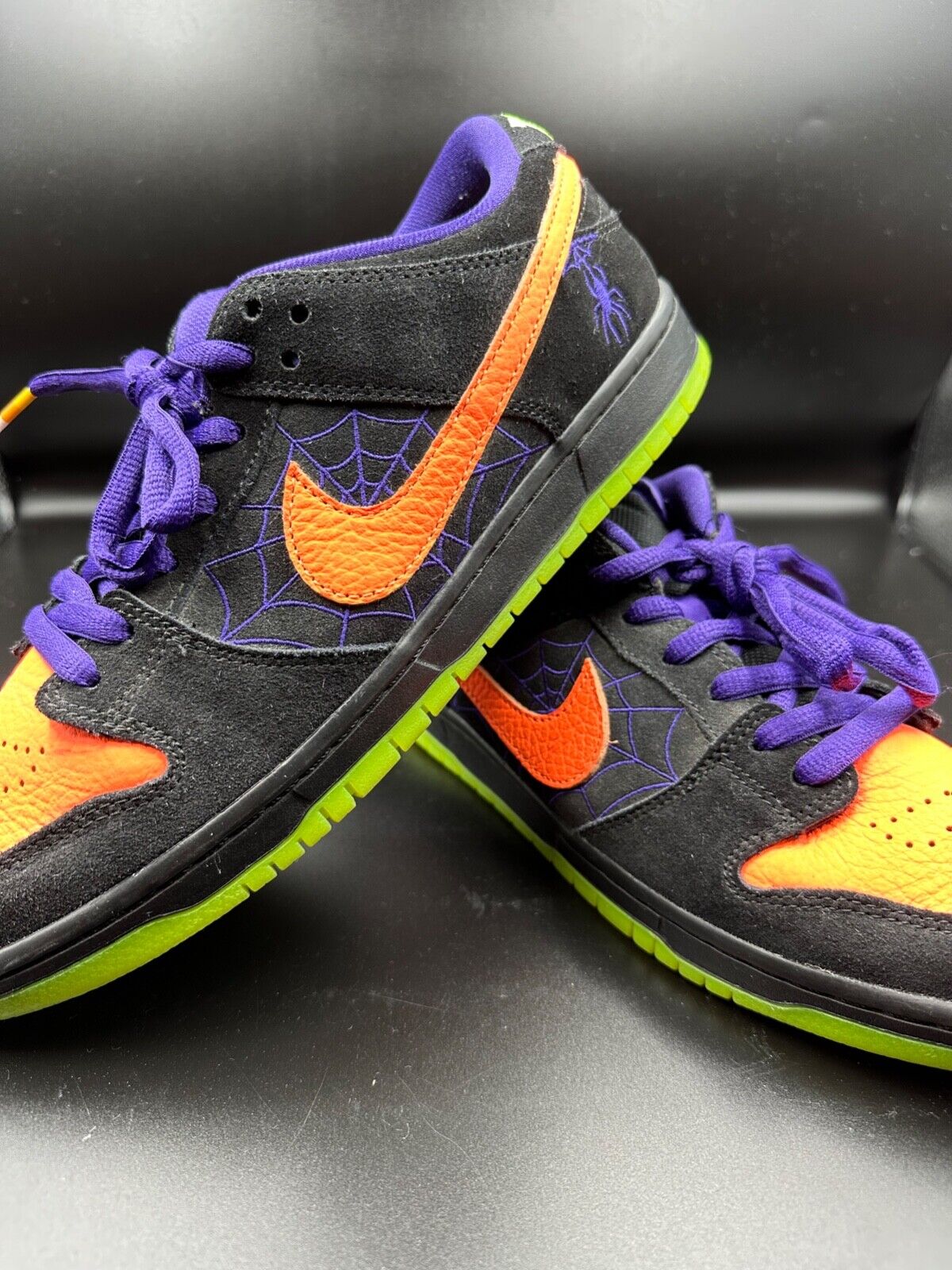 gegevens Geavanceerde Zijdelings Nike SB Dunk Low Pro Night of Mischief Halloween BQ6817 006 Size US9.5 From  JP | eBay