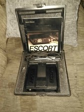 RARE Vtg 80s ESCORT RADAR Warning Receiver Detector Reader Retro Car Auto USA