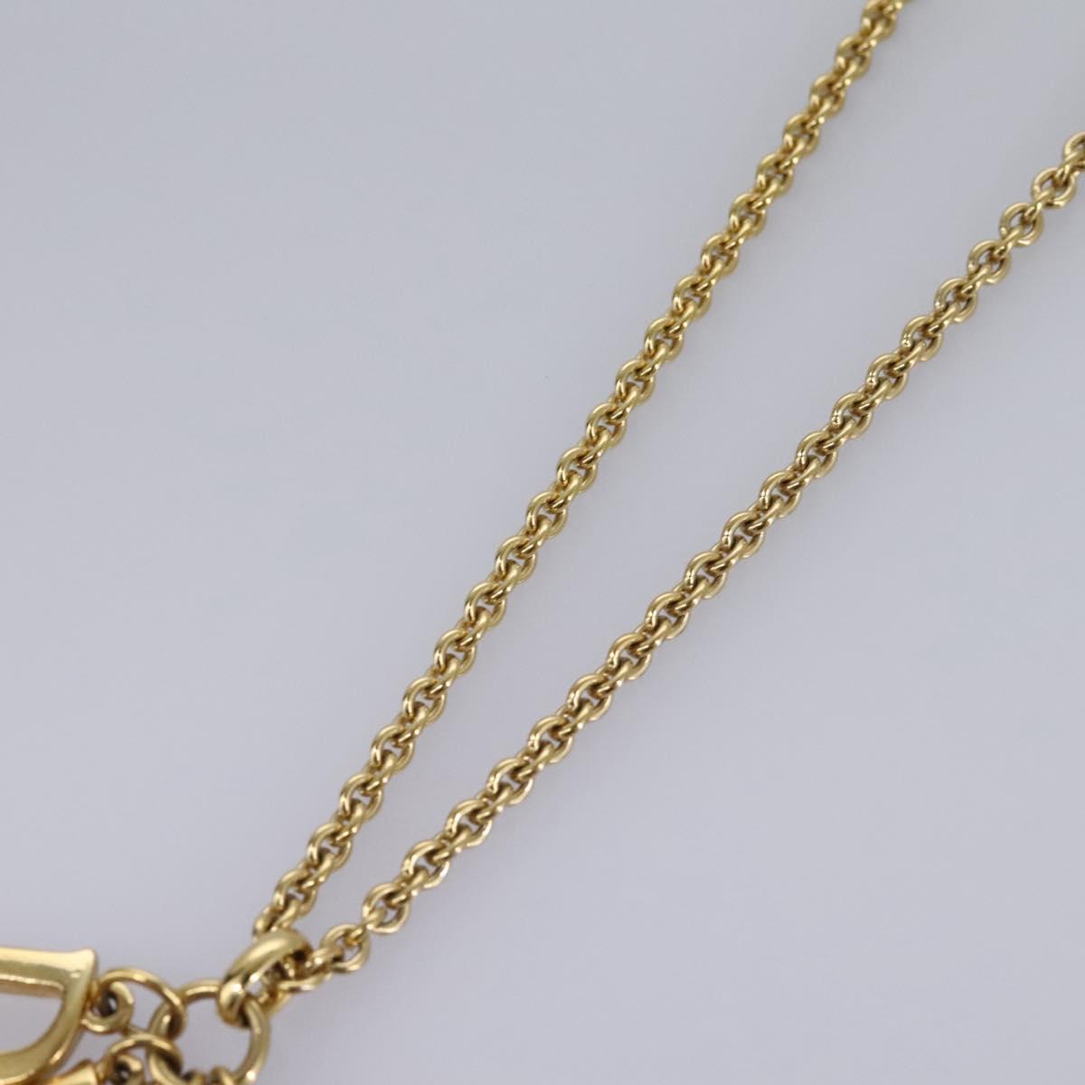Christian Dior Necklace metal Gold Auth am7631 | eBay