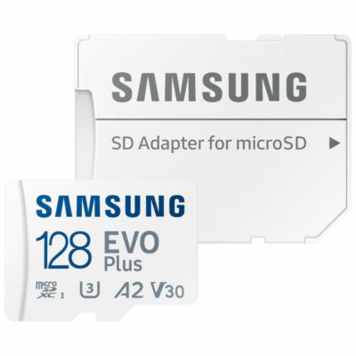 2 Stück - Samsung 128GB Evo Plus microSD-Karte - U3 A2 130MB/s - Einzelhandel UK-Bestand