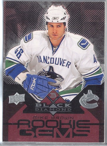 2008-09 Black Diamond Ruby #168 Mike Brown /100 - Foto 1 di 2