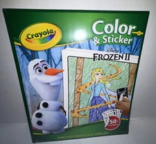 Crayola Disney's Frozen 2 Color Sticker Book - Coloring Sticker