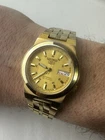 Seiko 5 Gold Dial 7S26-01R0 Automatic Watch Available Worldwide