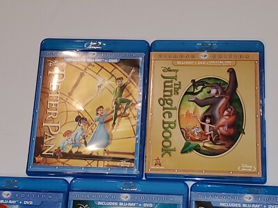 Disney  Blu-ray DVDセット Cinderella (Blu-ray/DVD, 2012, 2-Disc Set, Diamond Edition