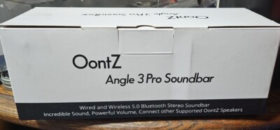OontZ Angle Pro/Soundbar Bluetooth Speaker W/ Optical Input Jack for your  TV