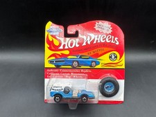 💻1993 Hot Wheels RLs BLUE MUTT MOBILE Vintage Collection Exclusive II w BUTTON