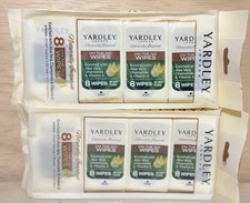 Lot Of 2 Yardley London On The Go Pre moistened Wipes Total 64 Wipes