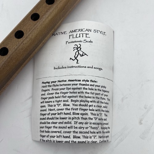 Native American Style Flute Pentatonic Scale NEW - Picture 3 of 7