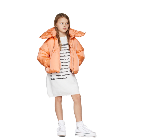 MM6 Maison Margiela Orange Jacket For Kids Size 8 - Picture 4 of 11