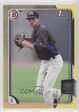 2015 Bowman Prospects Yellow Emerson Jimenez #BP12 1u7