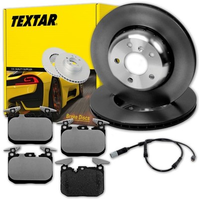 TEXTAR BREMSSCHEIBEN + BELÄGE VORNE passend für BMW 1er 2er F20 F21 F22 F23
