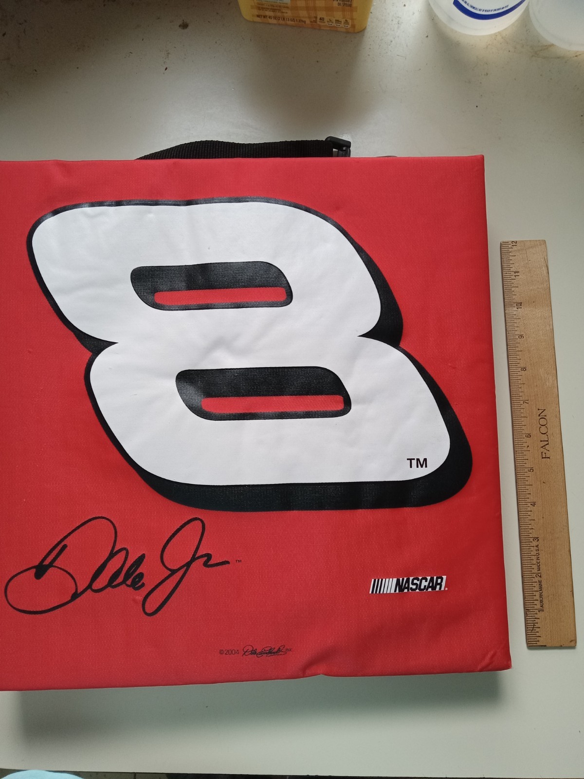 Nascar Dale Earnhardt Jr. #8 Red Padded Stadium Seat Cushion