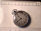 Hamilton Secometer Rare Antique American Running Pocket Watch Grade 912 - 1935