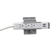 Storewall Power Strip Slatwall Bracket Set