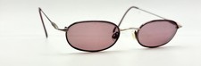 Vintage Rodenstock R4312 Silver Purple Oval Titanium Sunglasses FRAMES ONLY