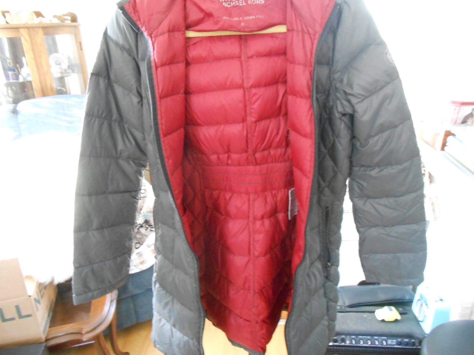 Michael Kors Packable Down Filled Gray Jacket-coa… - image 7