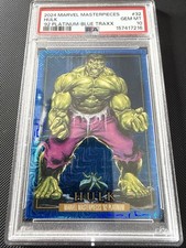 Marvel Masterpieces 2024 Platinum 92 Hulk Blue Traxx PSA 10 #32