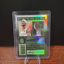  25-26 Topps Shai Gilgeous-Alexander Scan & Slam SSP MVP ⚫️Friday🎯📈 
