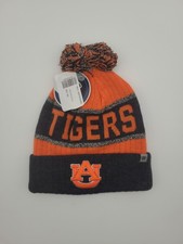 NCAA University Of Auburn Tigers Top Of The World Cuffed Pom Winter Knit Hat Cap