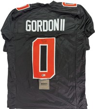 Ollie Gordon II signed Jersey Oklahoma State University Beckett Authentication