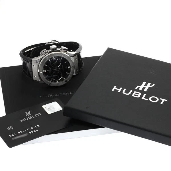Hublot — Hublot Classic Fusion 521.NX.1170.LR 45mm Ti Black Dial Automatic Watch #C2208