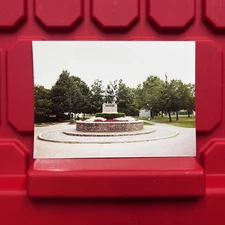 Thomas Edison Statue Greenfield Village 4 7/8 x 3 1/2  Photograph Vintage 1995