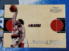 2000-01 TOPPS GOLD LABEL RASHEED WALLACE HOME COURT ADVANTAGE #HCA8