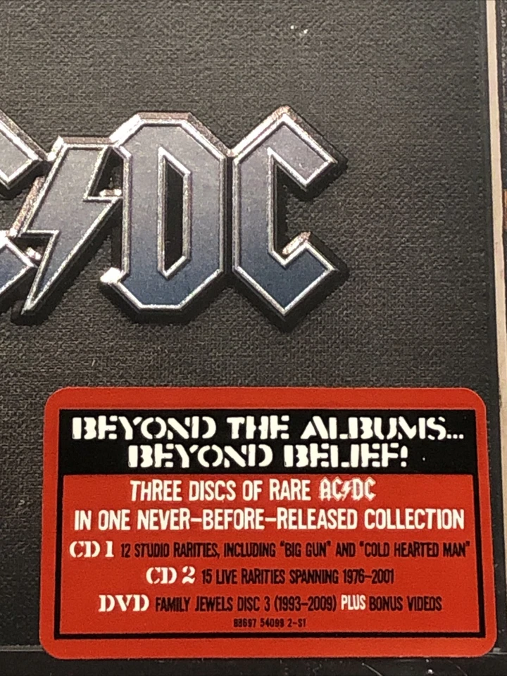 AC/DC Backtracks Box Set 2 CD 1 DVD New Sealed - Image 2 of 4
