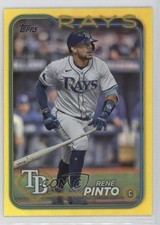 2024 Topps Update Yellow Rainbow Foil Rene Pinto René Pinto #US107 0xq4
