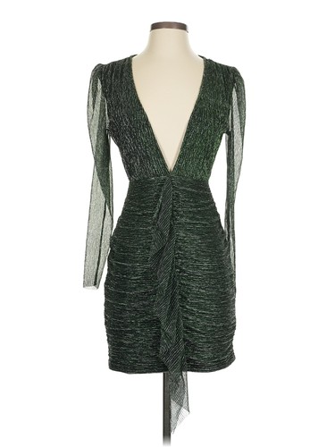 Hello Molly Women Green Cocktail Dress 4