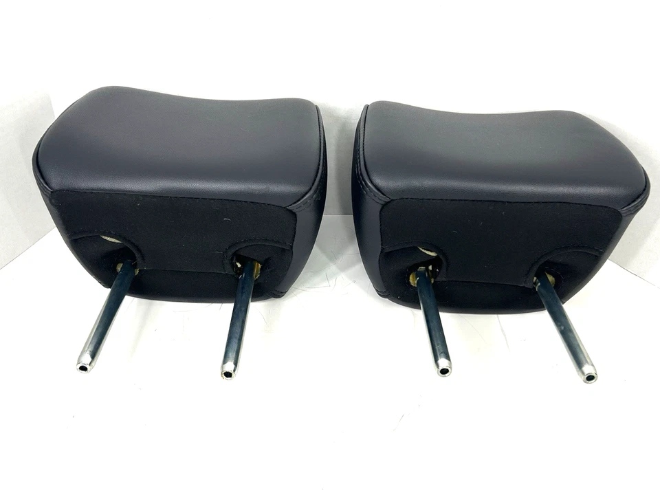 2009 - 2012 年林肯 MKS 头枕一对后座黑色皮革原始设备制造商 — 第 3/4 张图片