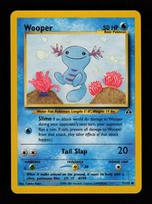 Wooper 71/75 Unlimited Common Neo Discovery Pokemon Cards